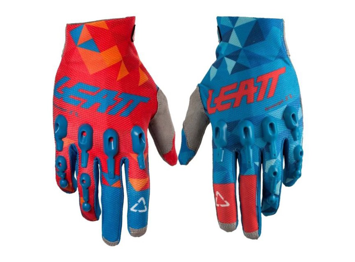 Leatt GPX 4.5 Lite MTB Glove - Blue-Red Blue - Red Small 