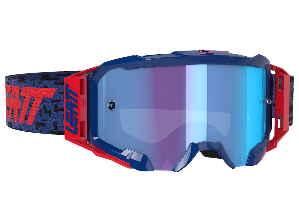 leatt velocity 5.5 iriz goggles Leatt Velocity 5.5 Iriz MTB Goggle - Royal
