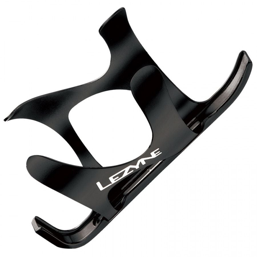 Lezyne CNC Alloy Bottle Cage - Black Black  