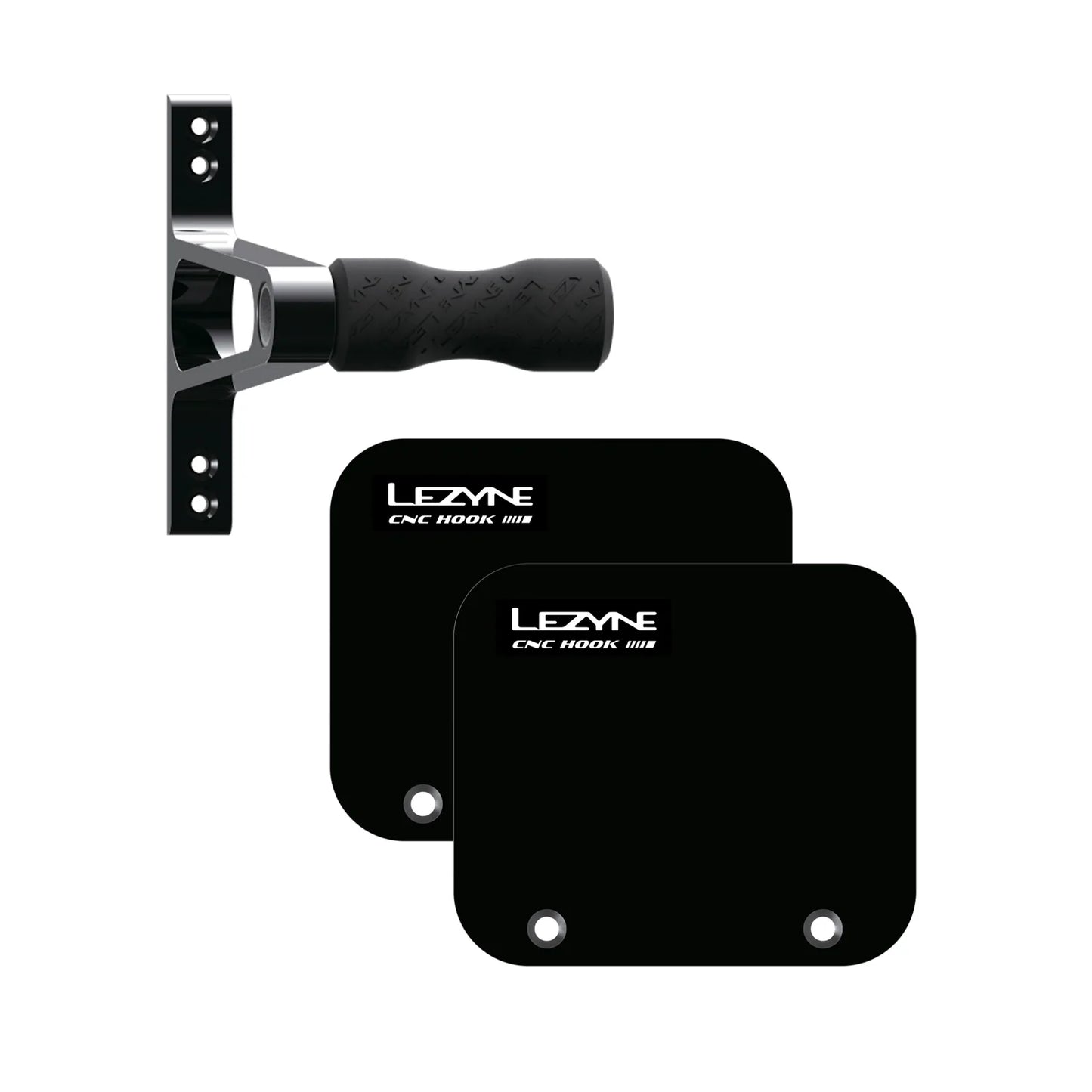 Lezyne CNC Alloy Wheel Hook Black  