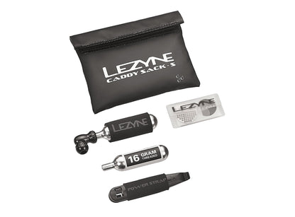 Lezyne Caddy Kit - Inc Caddysack CO2 Black  