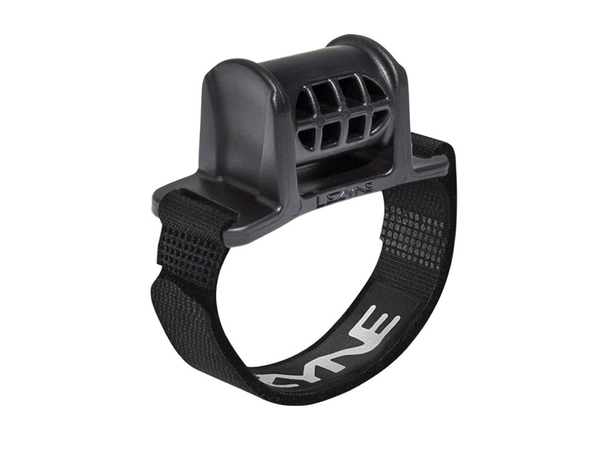 Lezyne Composite Helmet Mount Black Strap Fit 