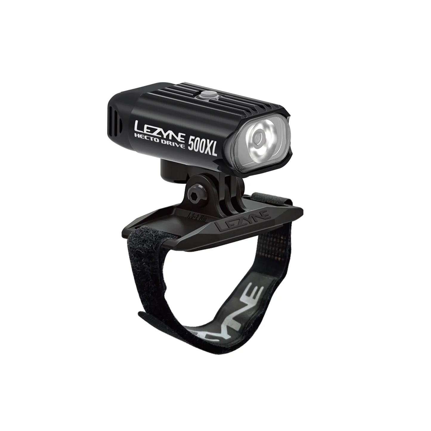 Lezyne Hecto Drive 500XL Helmet Light Black - Hi Gloss  