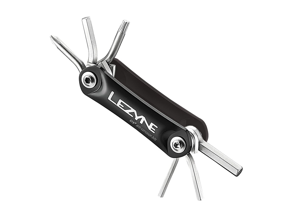 Lezyne RAP-6 Multi Tool - Black Black  