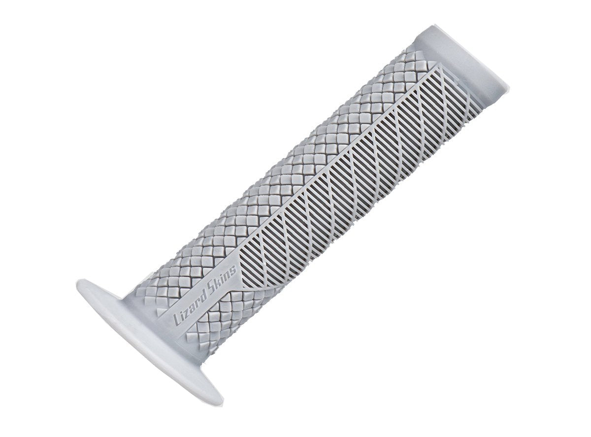 Lizard Skins Single Compound Charger Evo Grips w/Flange - Cool Gray Cool Gray  