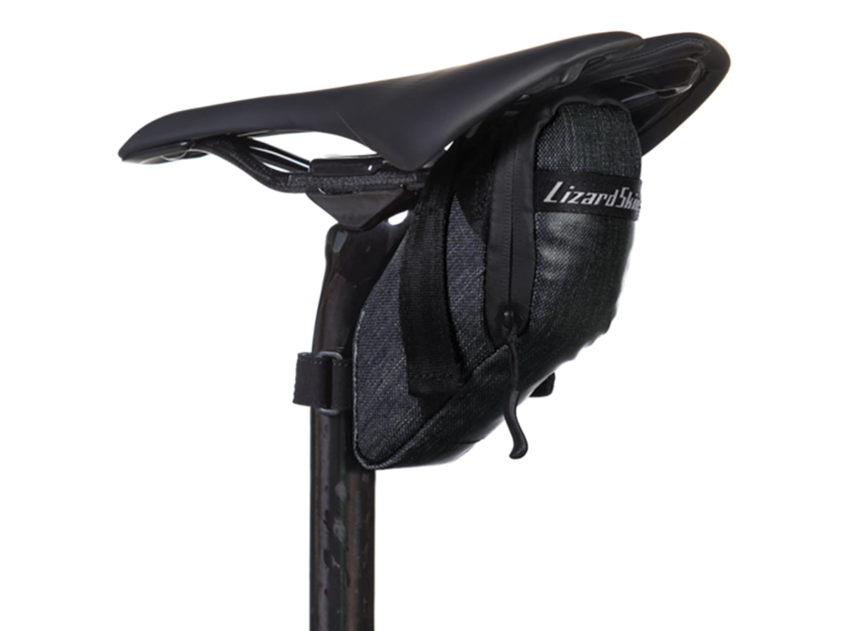 Lizard Skins Mega Cache Saddle Bag - Jet Black Jet Black  