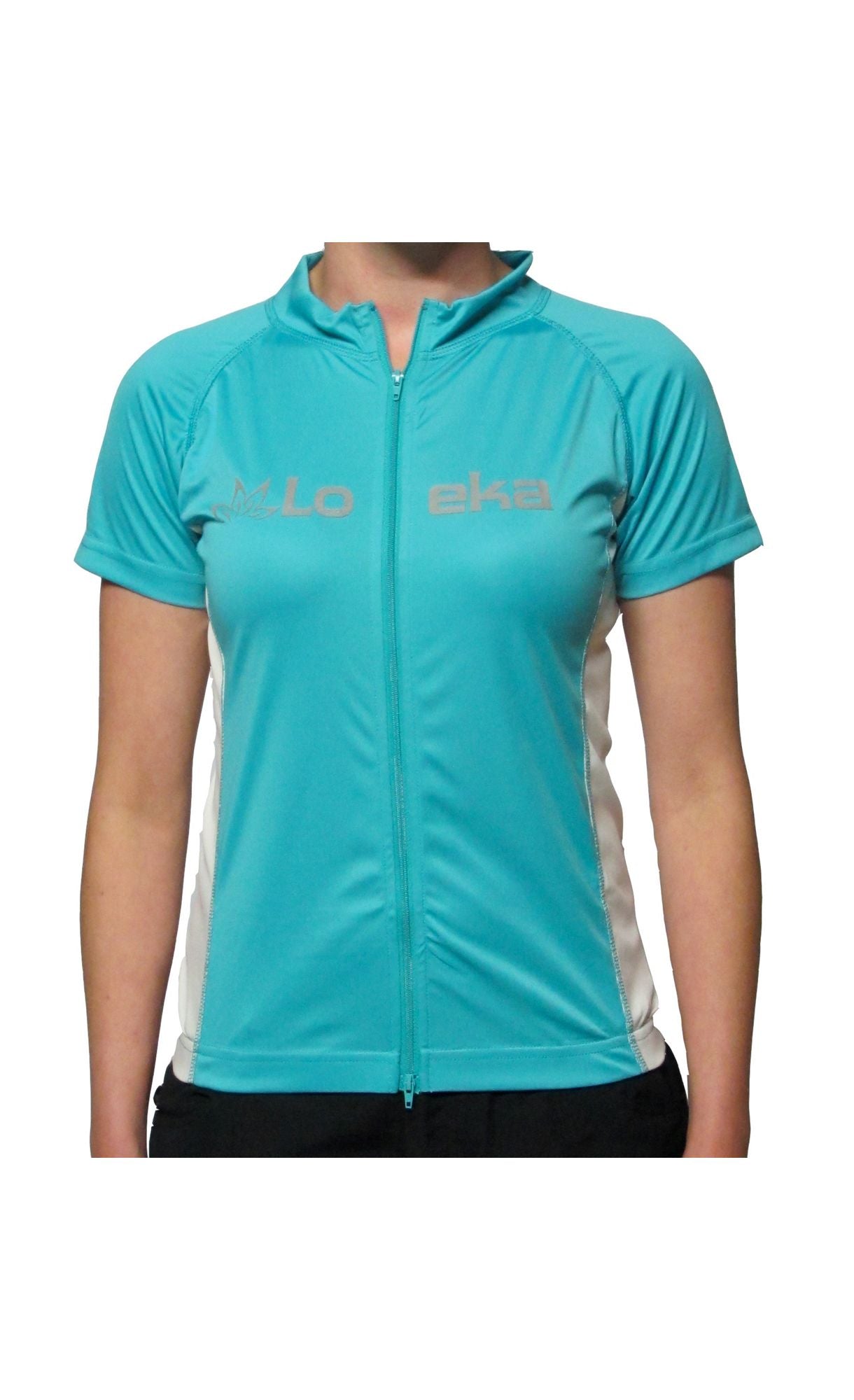 Loeka Short Sleeve XC/Road Jersey - Ceramic Blue Ceramic Blue X-Small 