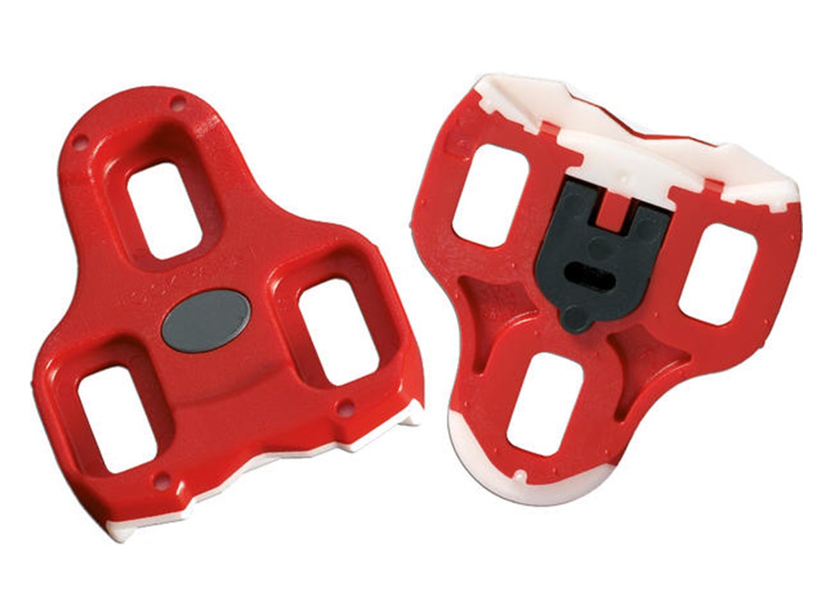 Look Keo Bi Material Cleats - Red Red 9 degrees 