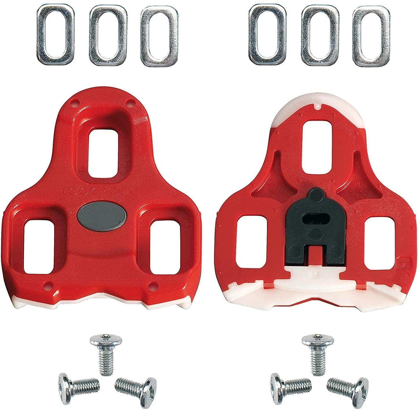 Look Keo Bi Material Cleats - Red