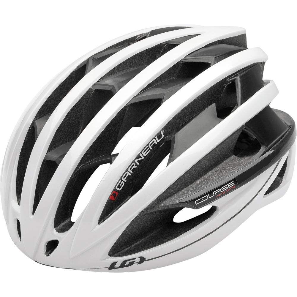 Louis Garneau Course Road Helmet - White White Medium 