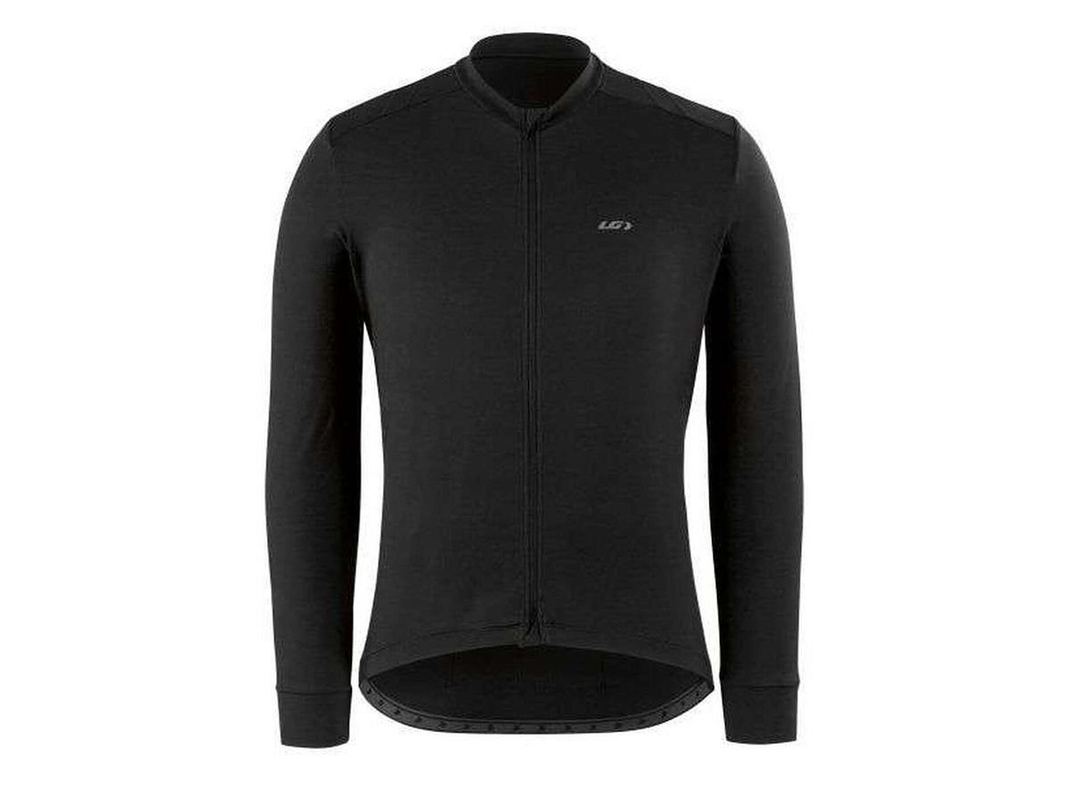 Louis Garneau Lemmon 2 Long Sleeve Road Jersey - Black Black Medium 