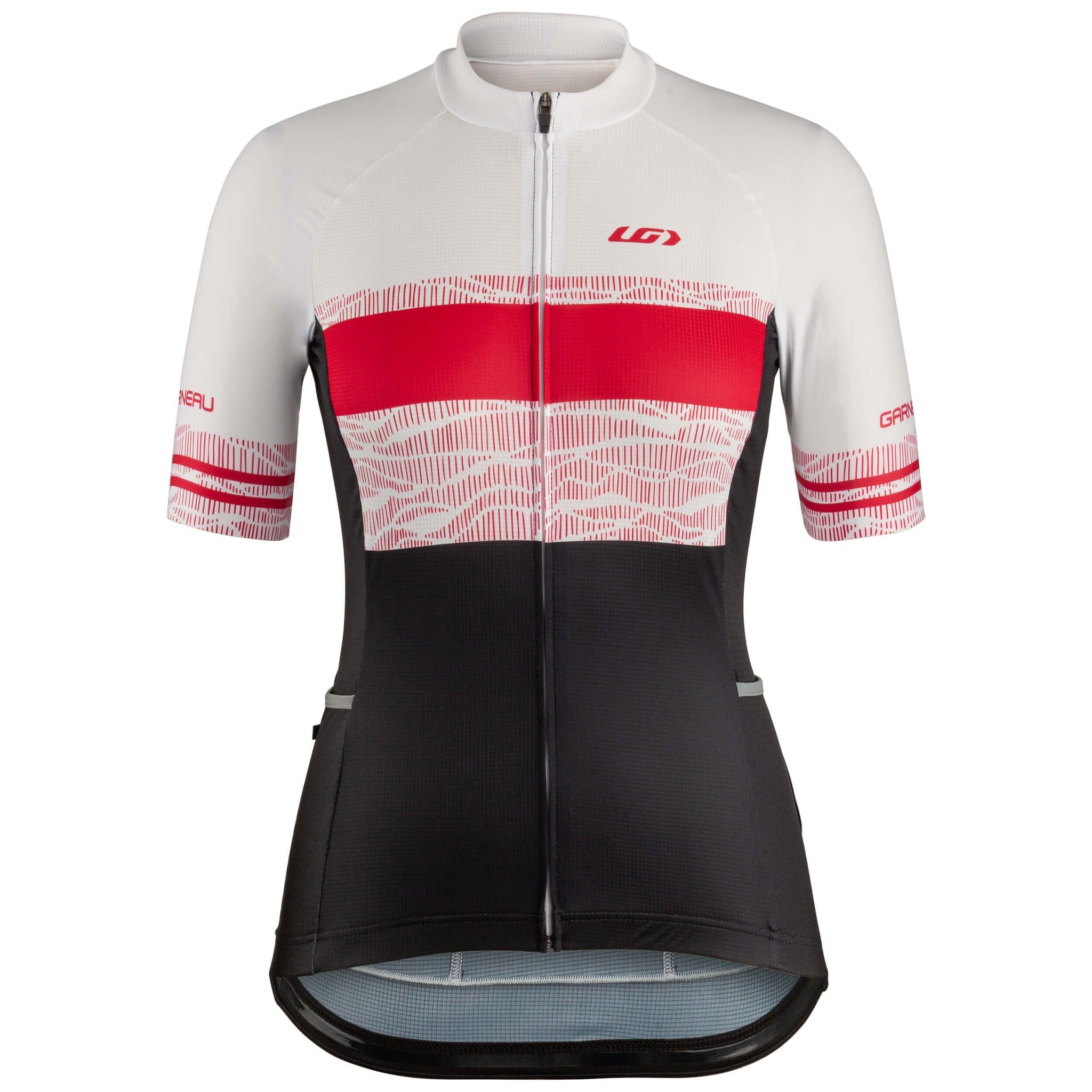Louis Garneau Premium Short Sleeve Jersey - Womens - Dark Pink Line - -  Cambria Bike