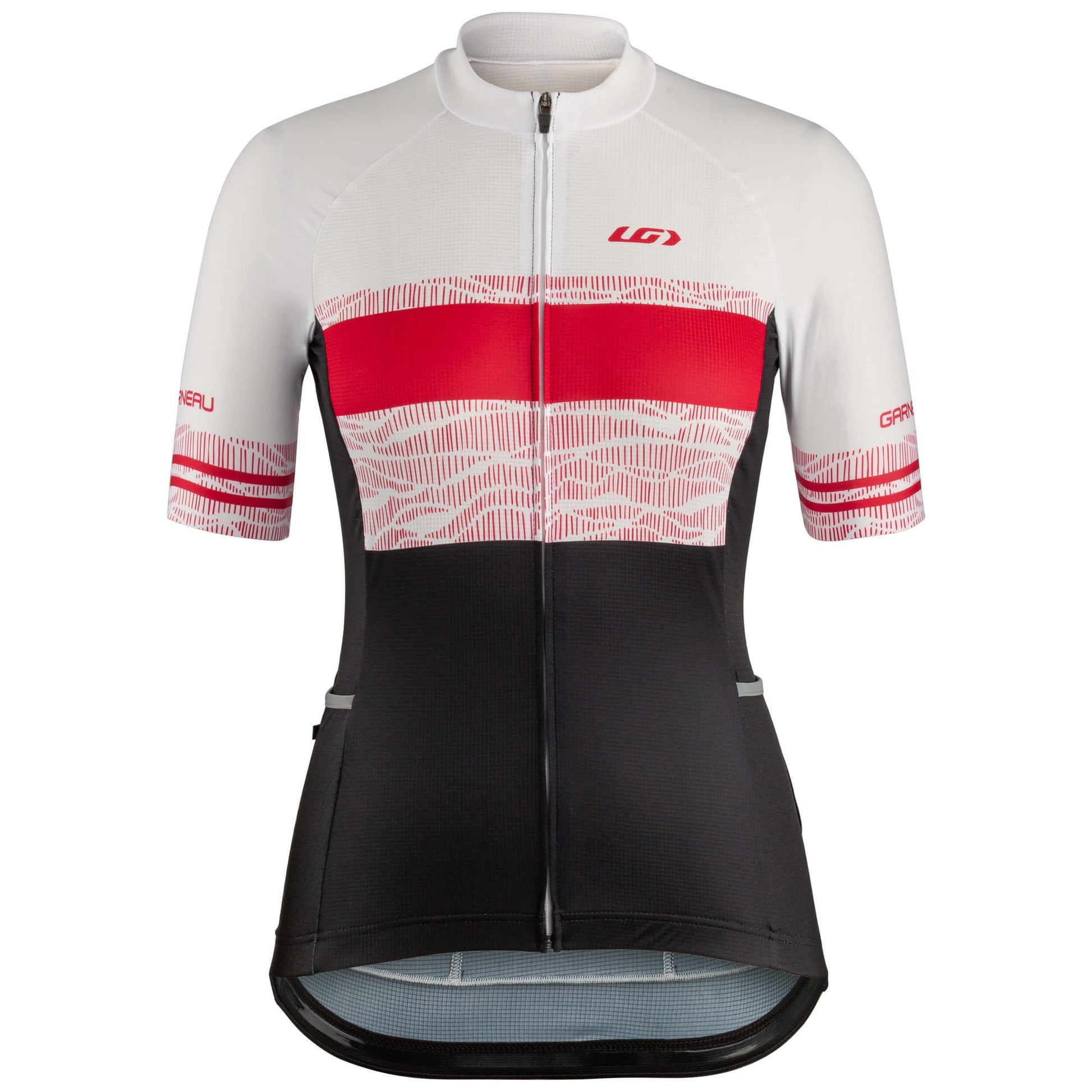 Louis Garneau Premium Short Sleeve Jersey - Womens - Dark Pink Line - 2022 Dark Pink Line X-Small 