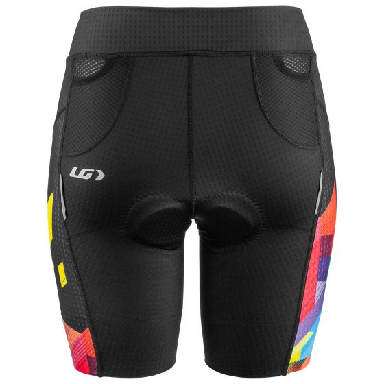 Louis Garneau Vent 8 Tri Short - Womens - Black Multi - 2022