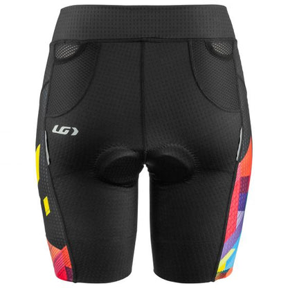 Louis Garneau Vent 8 Tri Short - Womens - Black Multi - 2022