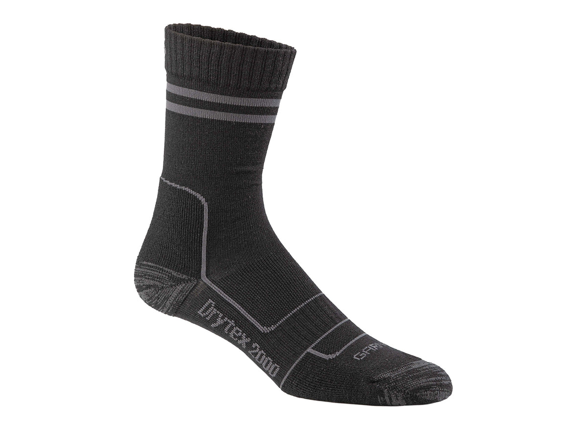 Louis garneau Drytex Merino 2000 Sock - Black Black Small 