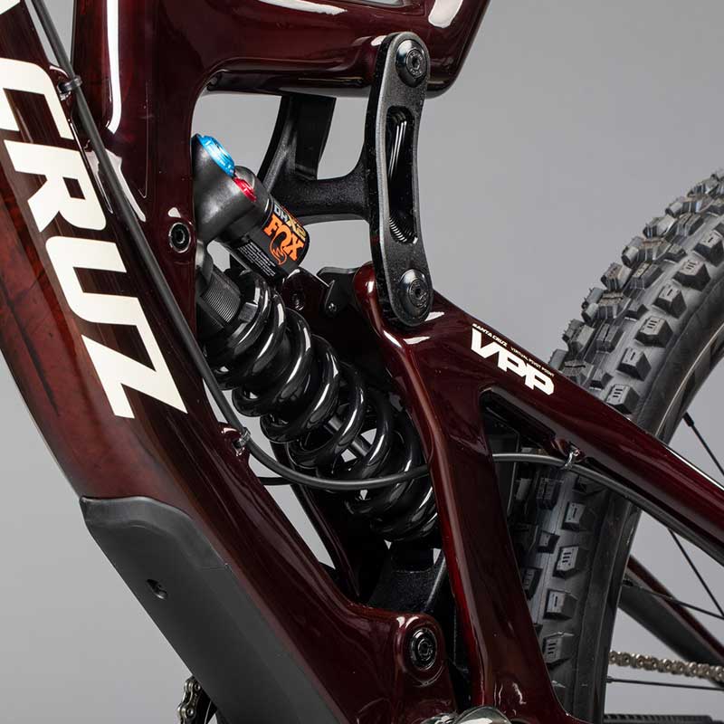 Santa Cruz V10 CC DH S Kit Oxblood 2023 Cambria Bike