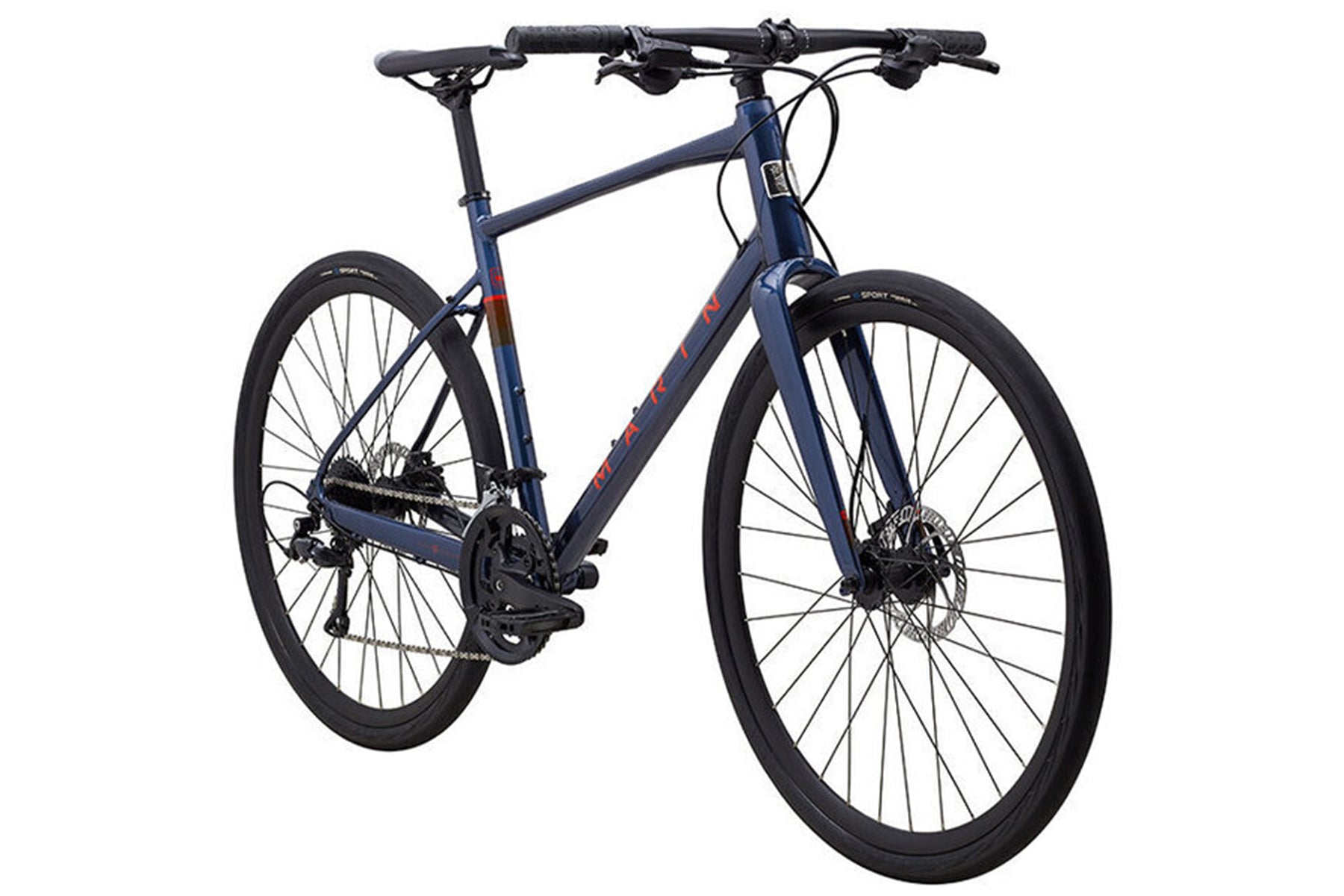 Marin Fairfax 3 700 Fitness Road Bike - Blue-Orange – Cambria Bike