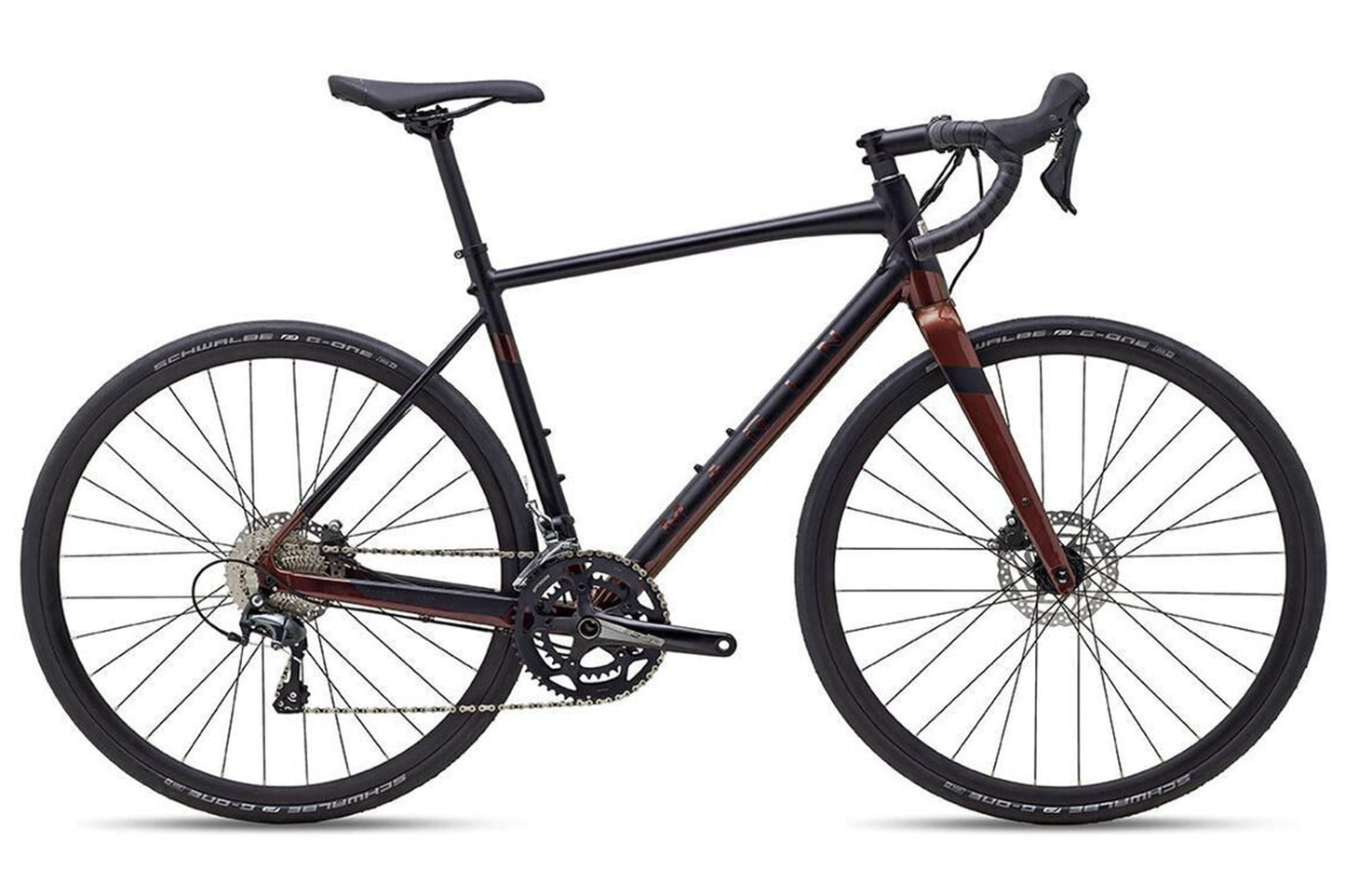 Marin Gestalt 2.5 700c Beyond Road Adventure Bike - Black-Red - 2023