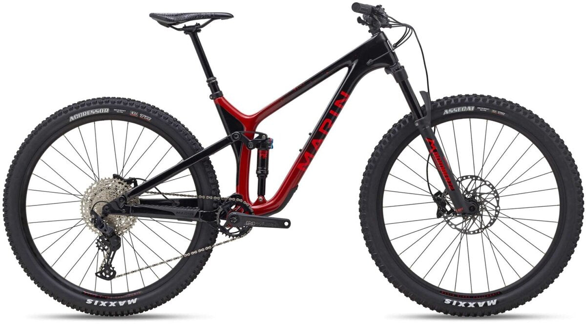 Marin Rift Zone C1 29 - Gloss Red-Carbon - 2022 Gloss Red - Carbon Small 