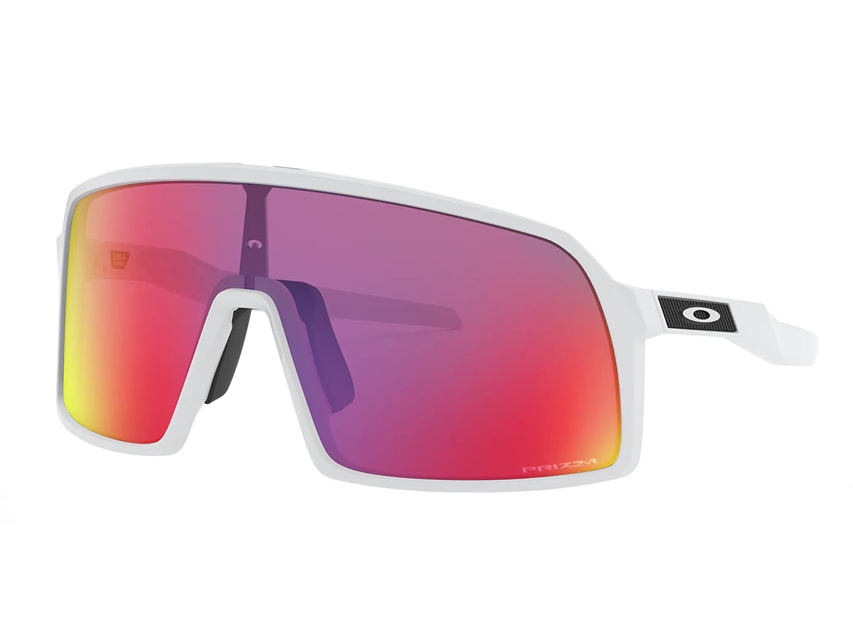 Oakley Sutro S Sport Sunglasses - Matt White Matt White Prizm Road Lens 