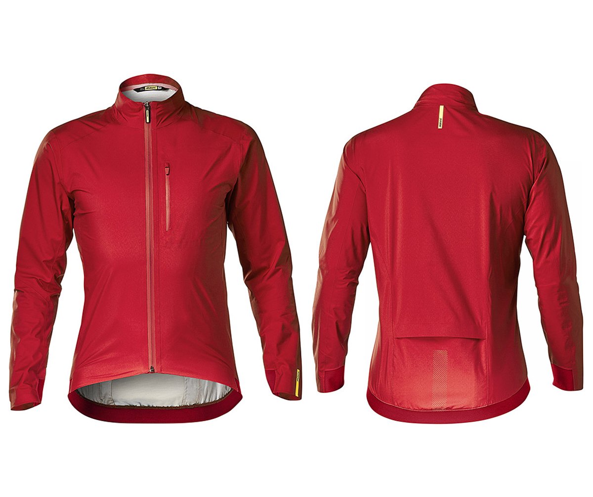 Mavic Essential H2O Cycling Jacket - Haute Red Haute Red Small 