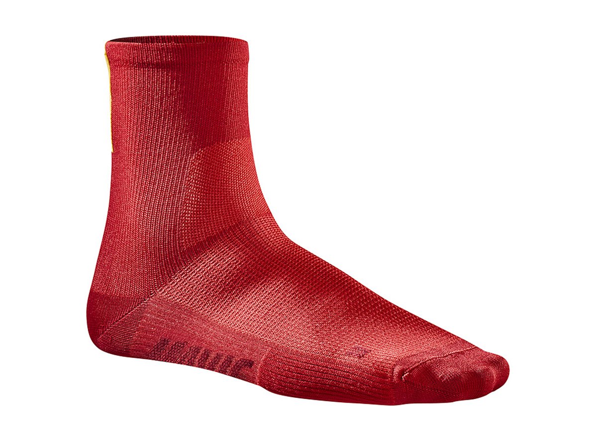 Mavic Essential Mid Sock - Red Red Small 