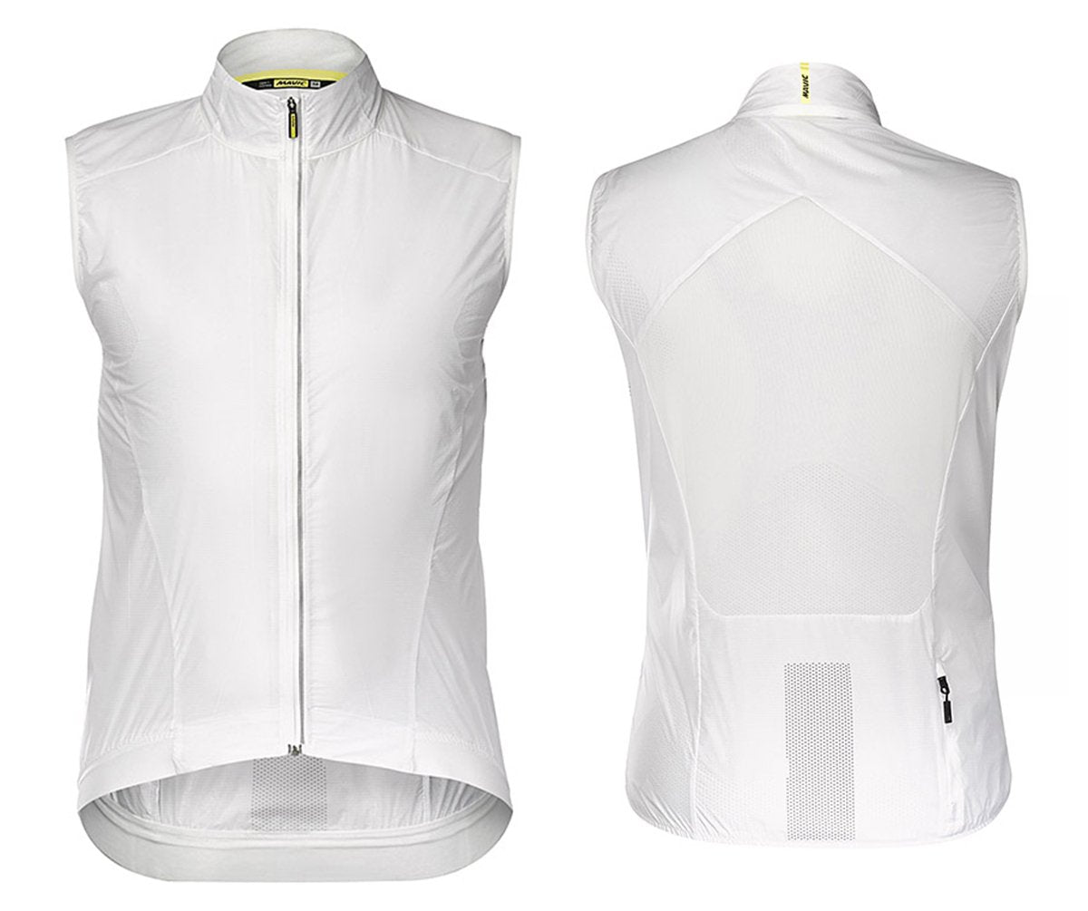 Mavic Essential Wind Vest - White – Cambria Bike
