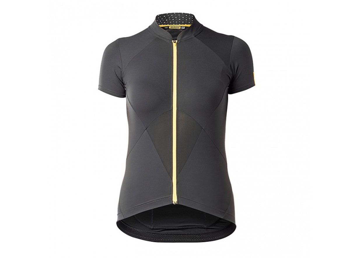 Mavic Sequence Short Sleeve Road Jersey - Womens - Pirate Black Pirate Black X-Small 