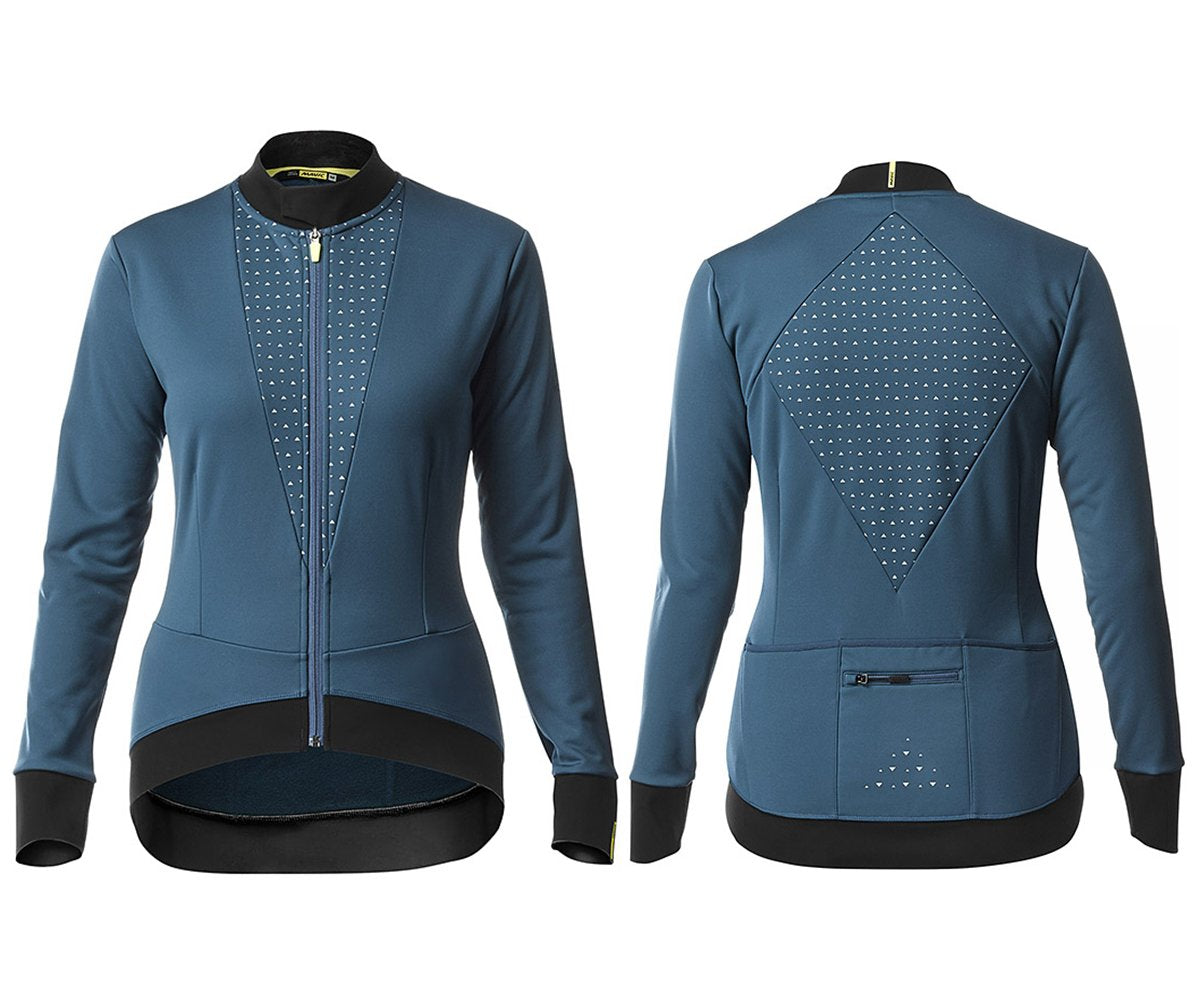 Mavic Sequence Thermo Cycling Jacket - Womens - Majolica Blue Majolica Blue Medium 