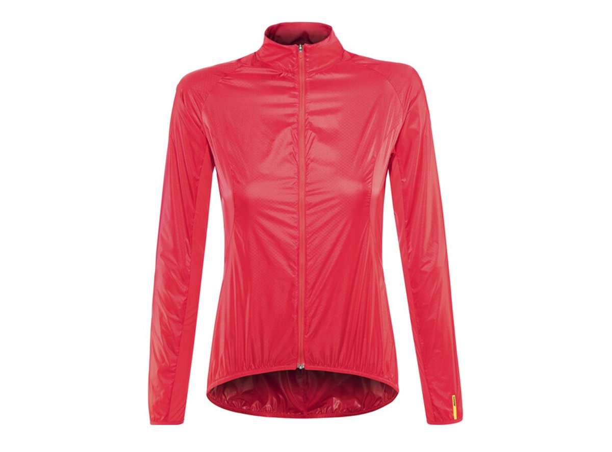 Mavic Sequence Wind Cycling Jacket - Womens - Lollipop Red - 2019 Lollipop Red Small 