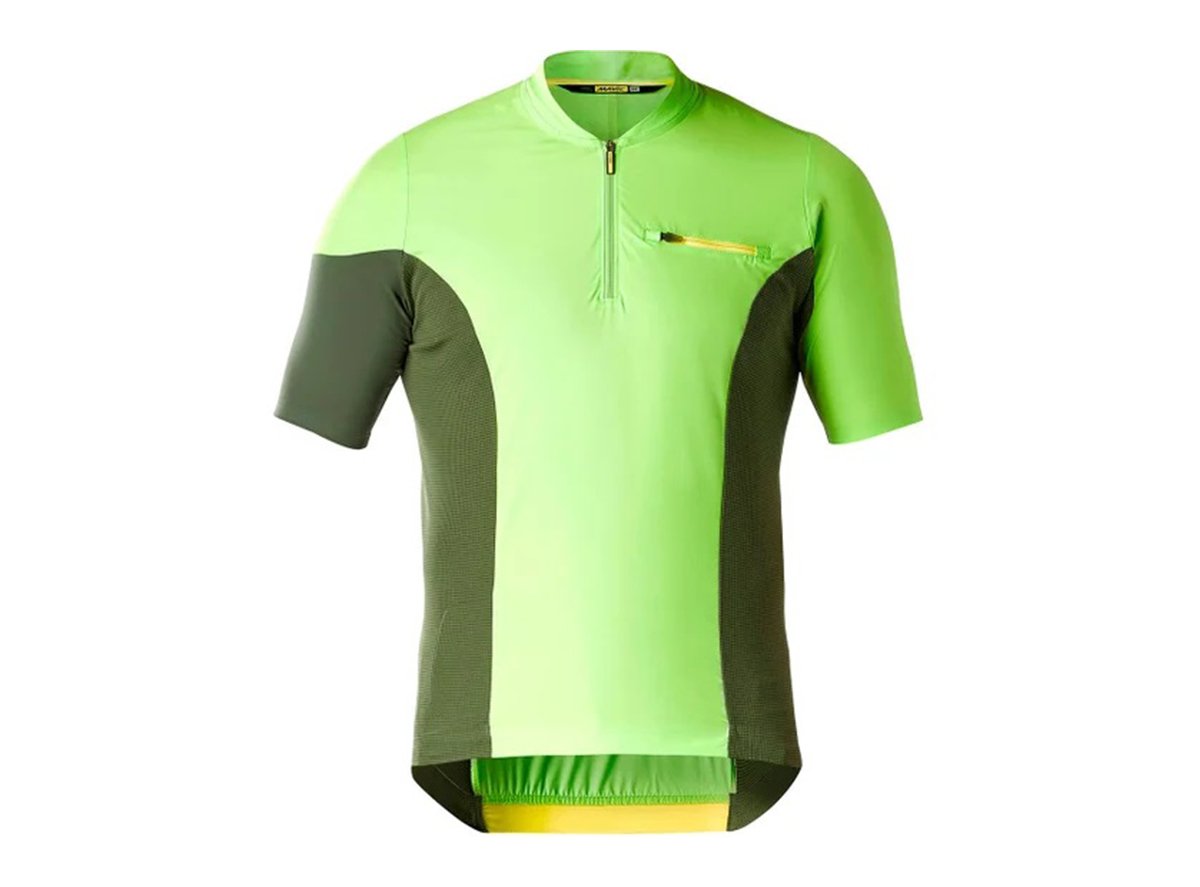 Mavic XA Pro Short Sleeve MTB Jersey - Lime Green-Chive Lime Green - Chive Medium 