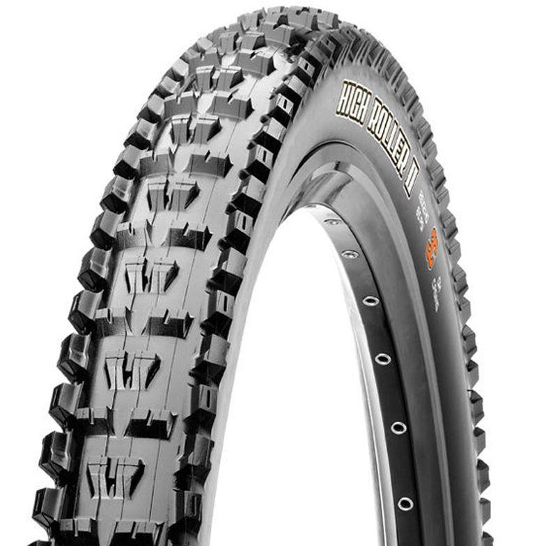 Maxxis High Roller II 27.5" Folding MTB Tire - EXO Black 2.4" Single Compound - (EXO)EXO Sidewall - 60TPI