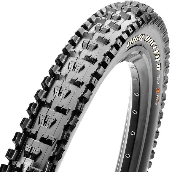 Maxxis High Roller II 29" Folding MTB Tire - EXO Black 2.3" (DC)Dual Compound - (TR)Tubeless Ready - 60TPI - (EXO)EXO Sidewall