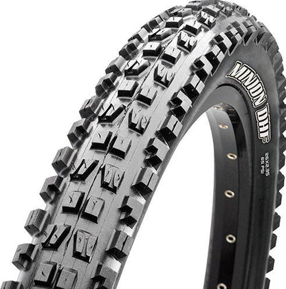 Maxxis Minion DHF 29" Folding MTB Tire - WT Wide Trail - EXO Black 2.5" (DC)Dual Compound - (TR)Tubeless Ready - (EXO)EXO Sidewall - 60TPI