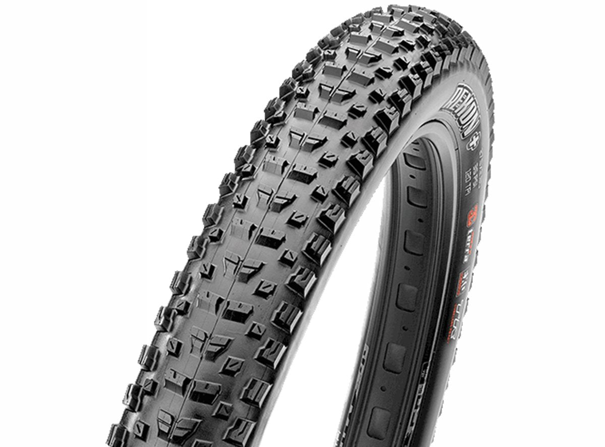 Maxxis Rekon+ 27.5" Folding MTB Tire - EXO Black 2.8" (DC)Dual Compound - (TR)Tubeless Ready - (EXO)EXO Sidewall - 60TPI