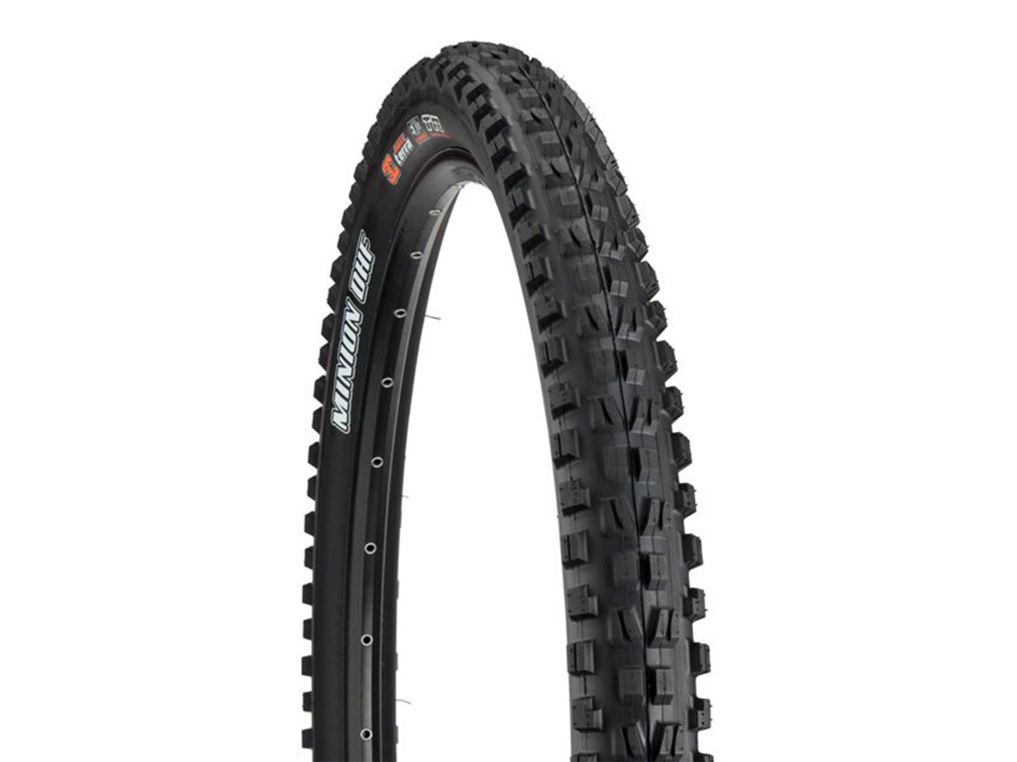 Maxxis Minion DHF 27.5" Folding MTB Tire - WT Wide Trail - EXO+ Black 2.5" (3C)MaxxTerra - (TR)Tubeless Ready - (EXO+)EXO Plus Sidewall - 120TPI