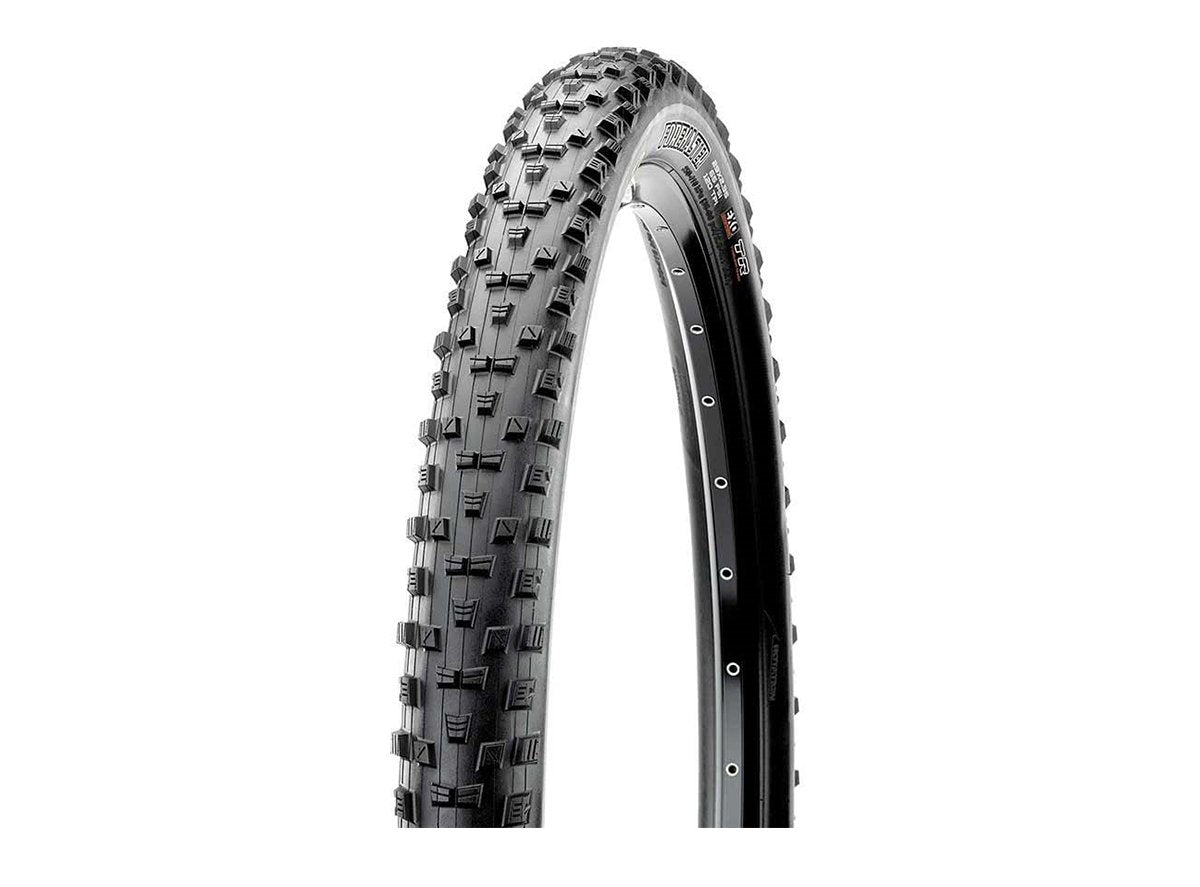 Maxxis Forekaster 27.5" Folding MTB Tire - EXO Black 2.35" (DC)Dual Compound - (TR)Tubeless Ready - 120TPI - (EXO)EXO Sidewall