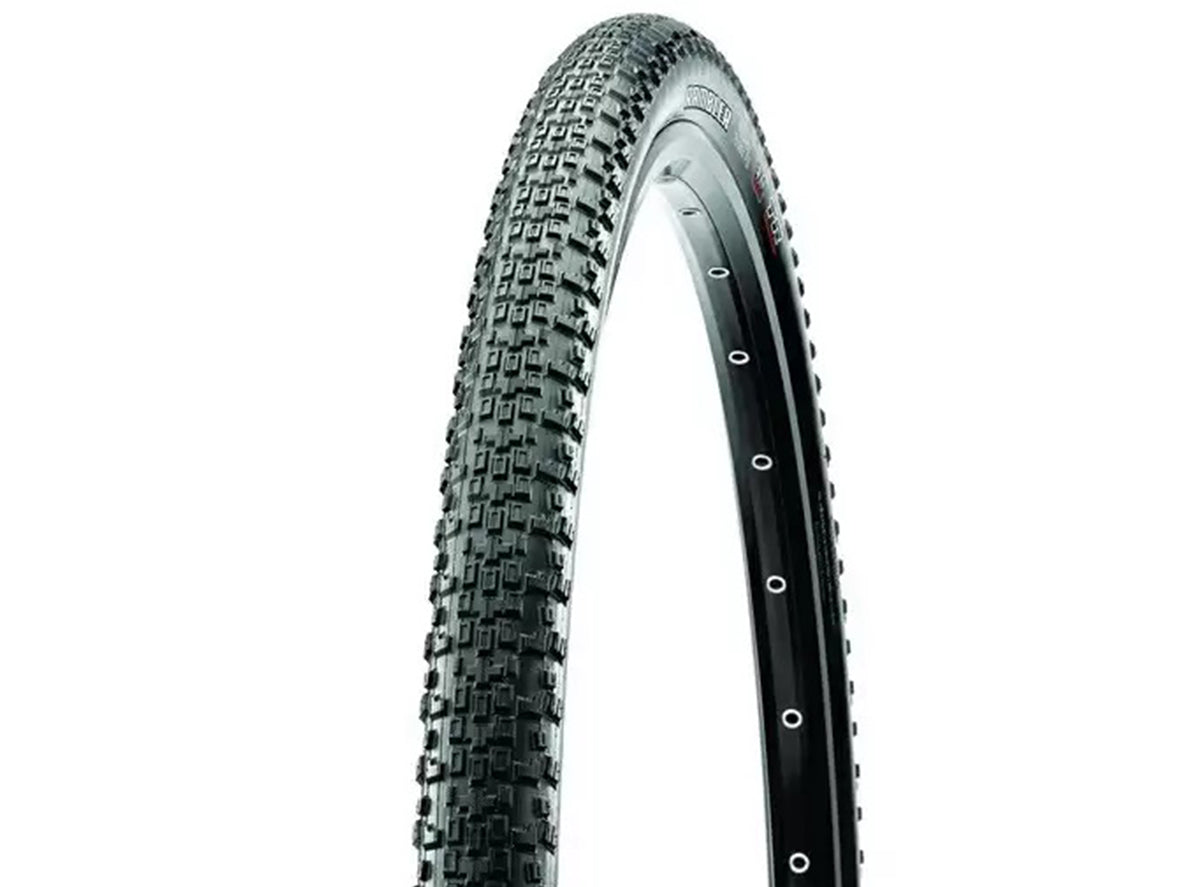 Maxxis Rambler 700c Folding Adventure/Gravel Tire Black 40c 60TPI - (DC) Dual Compound - (TR) Tubeless Ready - (SS) Silk Shield