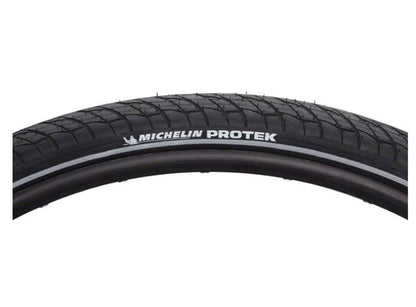 Michelin Protek 700c Wire Road Tire - Black Black 35c 