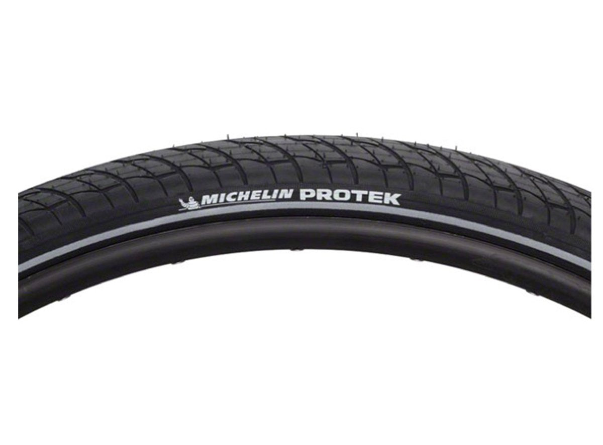 Michelin Protek 26" Wire Road Tire - Black Black 1.4" 