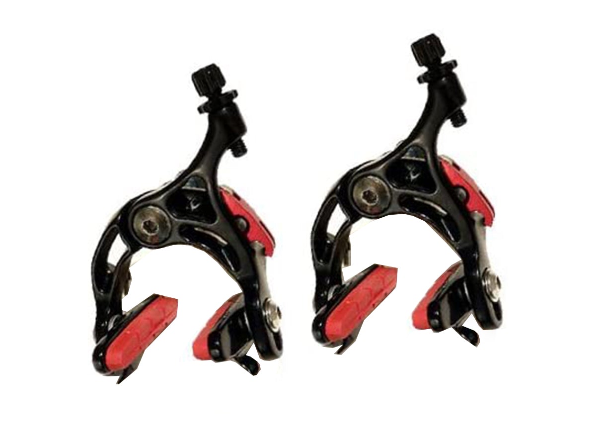 Mr Control July 7900 F5 Road Bike Brake Set - Black - Black Black Pair 