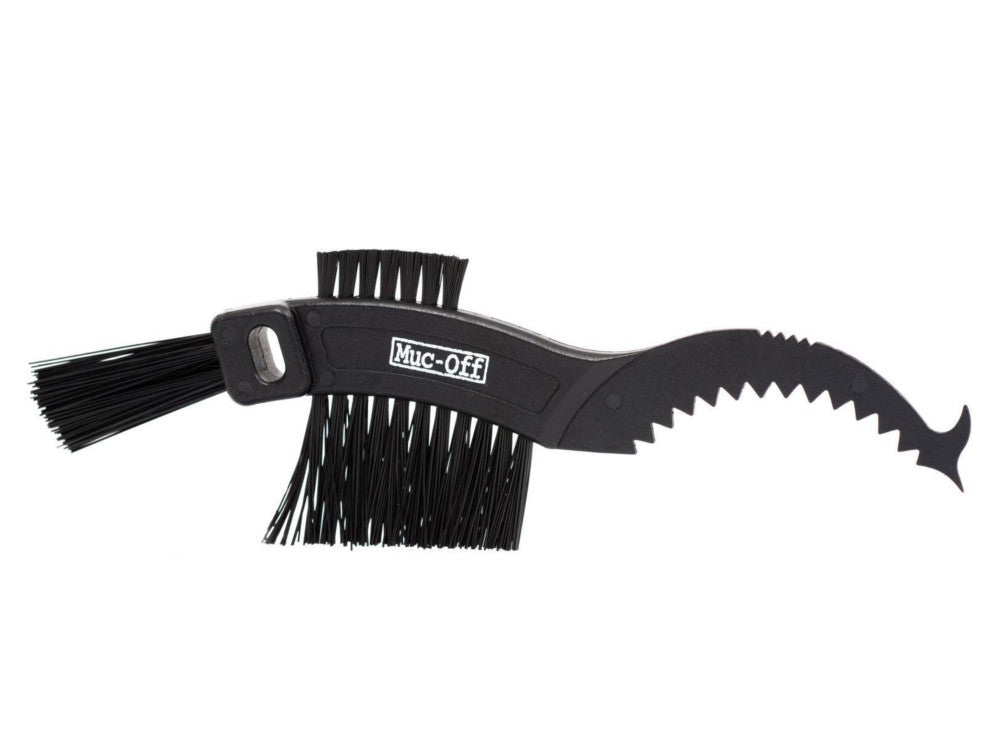 Muc-Off Claw Brush Combination Black 3 Heads/Cassette Scraper 