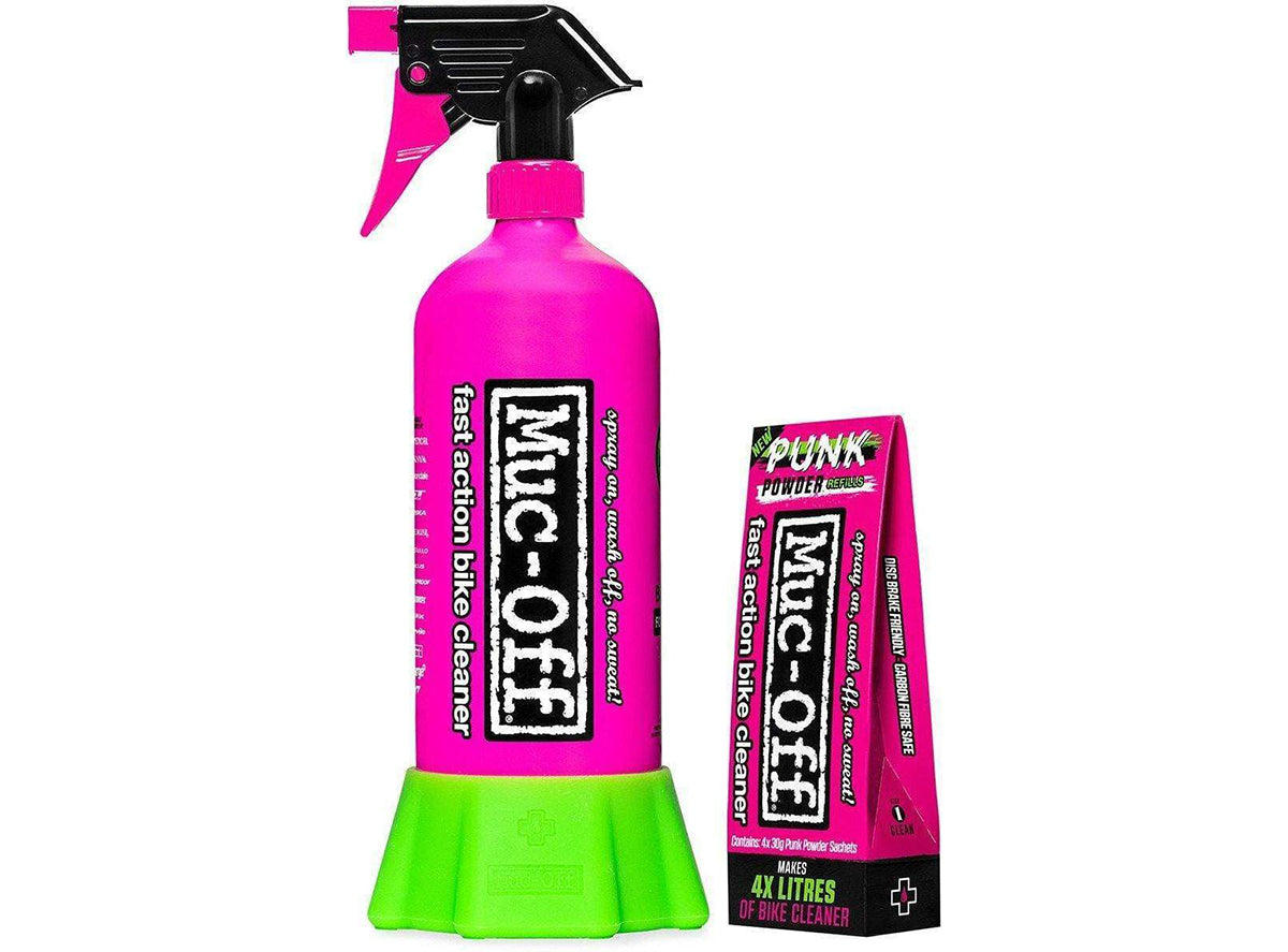 Muc-Off Punk Powder Bike Cleaner - Bottle Bundle Pink  