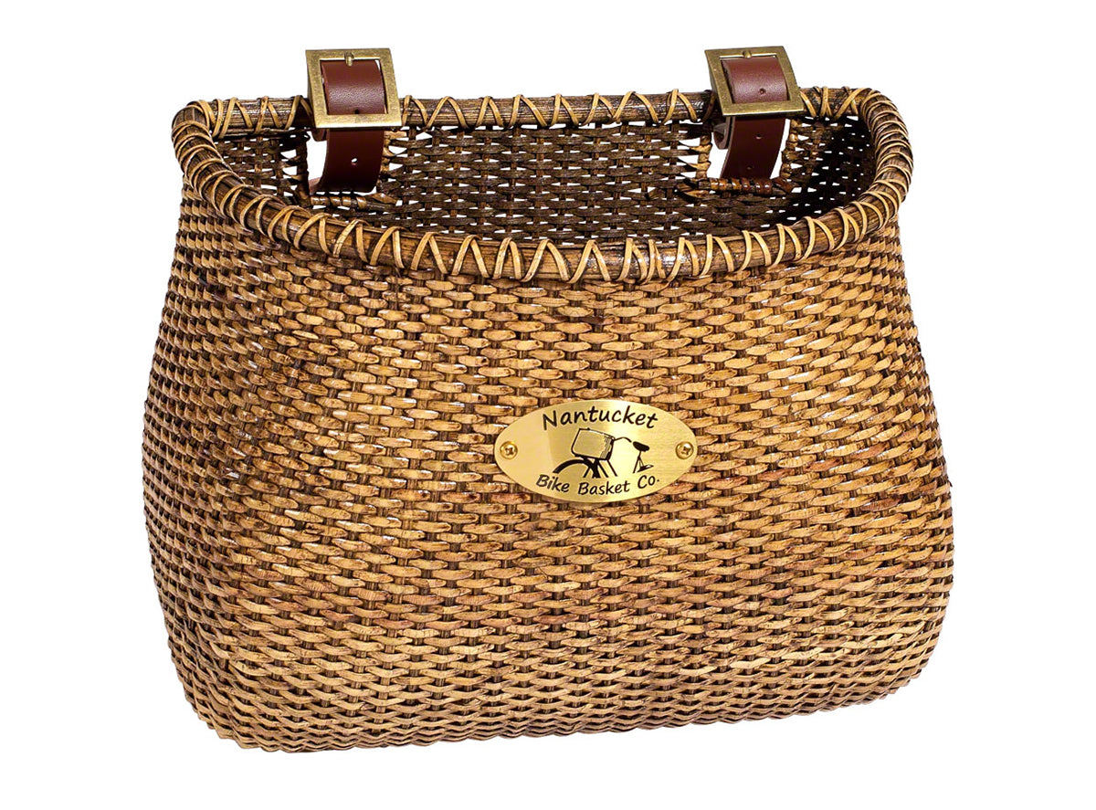 Nantucket Lightship Adult Classic Basket - Stained Stained Front 