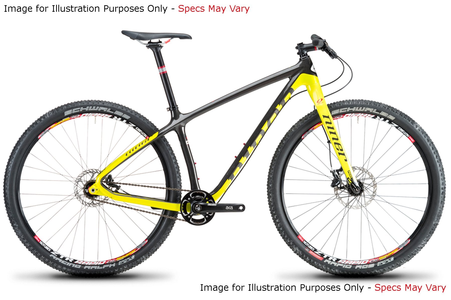 Niner ONE 9 RDO 29 2 Star SS Rigid Blaze Yellow Cambria Bike