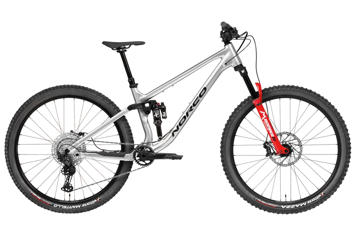 Norco Fluid FS A2 29 - Silver-Black - 2023