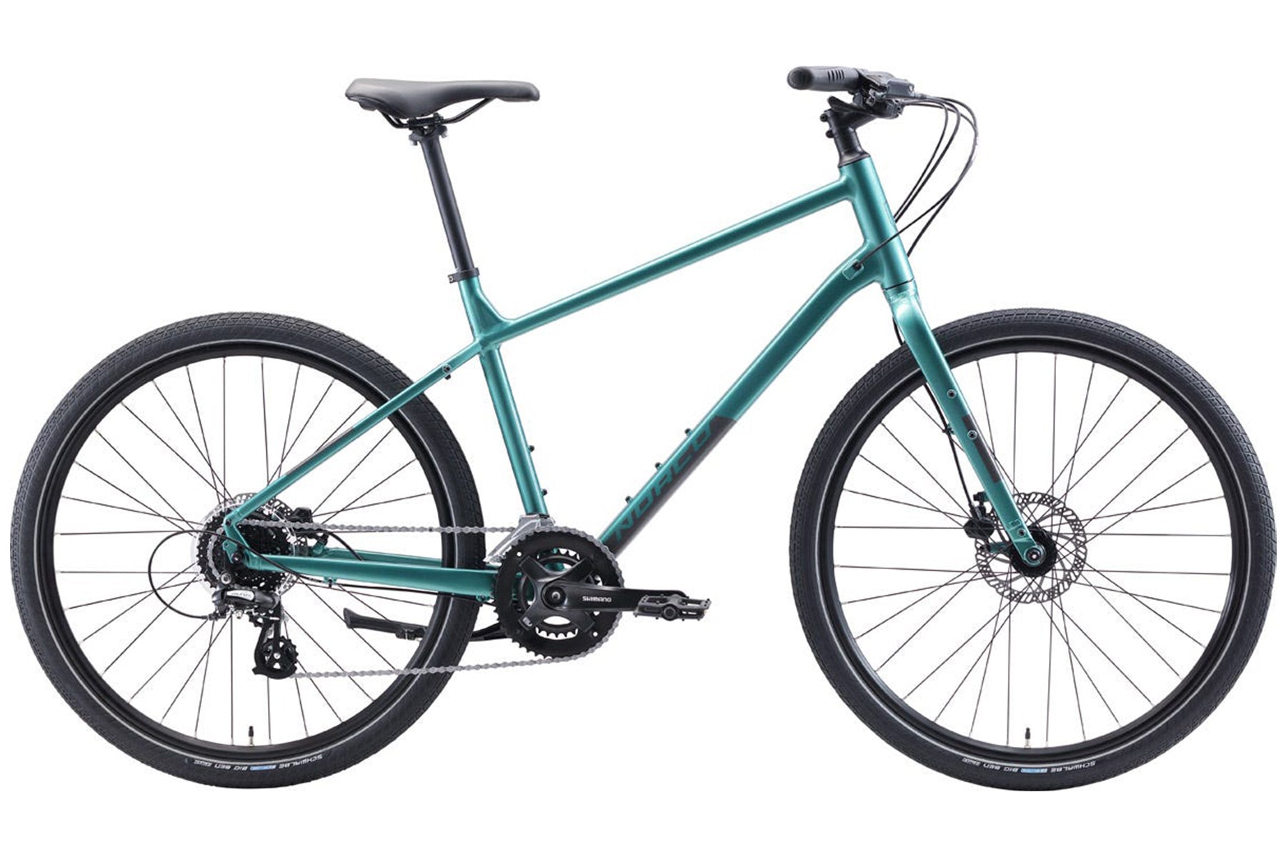 Norco Indie 2 27.5 City Bike - Green - 2021 Green - Gray 43cm (17") - Small 