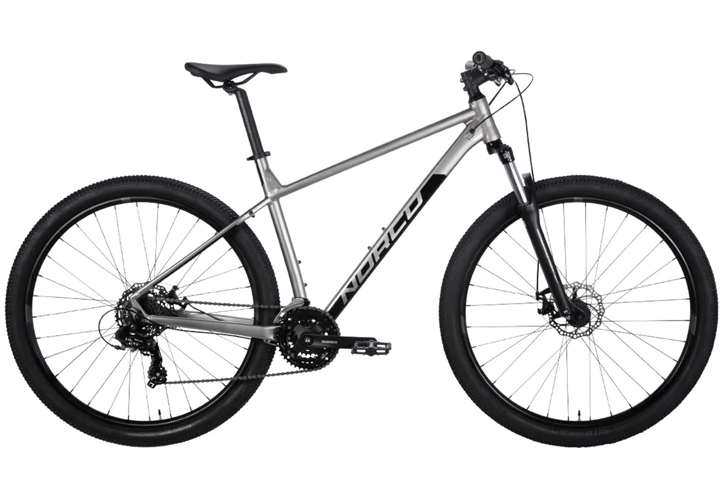 Norco Storm 5 29" Cross Country Mountain Bike - Silver-Black Silver - Black Medium 