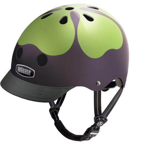 Nutcase Gen3 Urban Helmet - Got Luck? Graphic - Black-Green Black - Green Large 